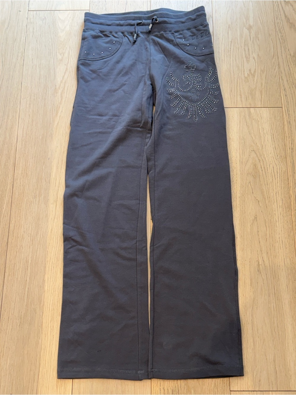 BNWOT BCBG Rhinestone Lounge Pants Size Medium BCBGMaxAzria Loungewear Y2K 2000